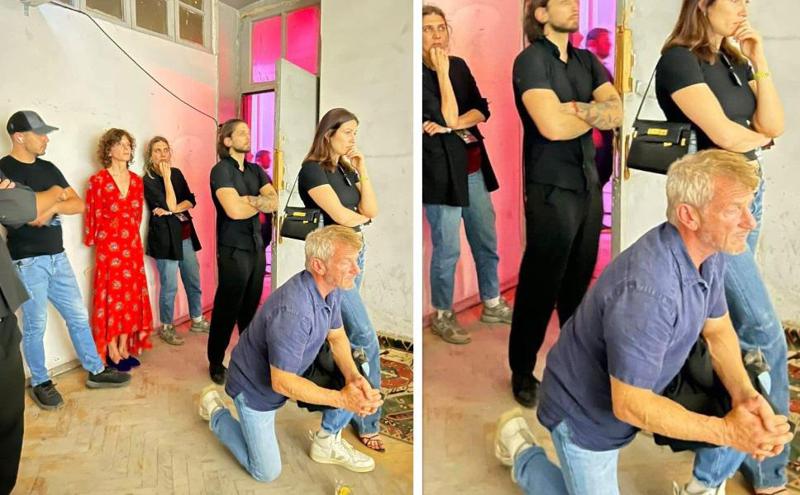 ვის უსმენდა საქართველოში მყოფი შონ პენი მუხლზე დგომით  - სოციალურ ქსელში გავრცელებული ფოტოს ისტორია