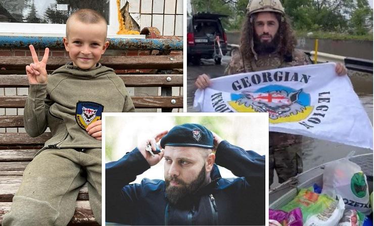 ხერსონში ქართული ლეგიონის მიერ გადარჩენილი ბავშვები და ცხოველები - რას წერს და რა კადრებს აქვეყნებს მამუკა მამულაშვილი