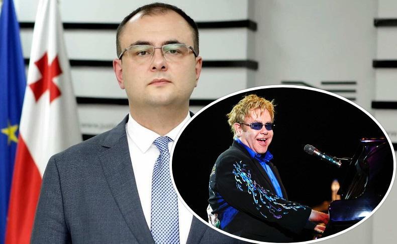 "რატომ უნდა იყოს ელტონ ჯონის ჩამოყვანა პროპაგანდა, როდესაც ადამიანი არის მომღერალი და კონცერტი აქვს? - რატი ბრეგაძე