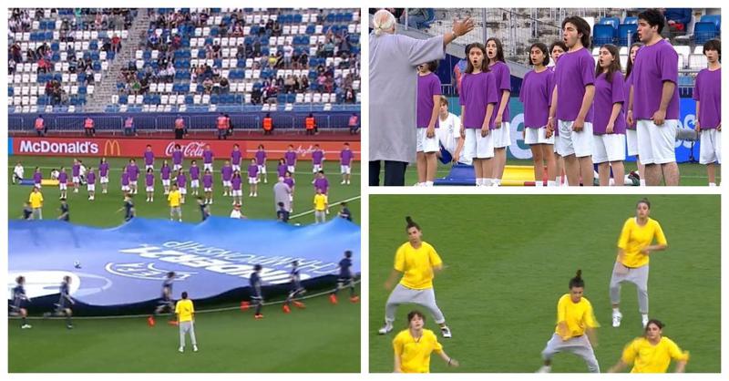 "დინამოზე" შესრულებული "აბა ულა" - U21-ის გახსნის ცერემონია და კადრები სტადიონიდან: ვინ არის შოუს რეჟისორი?