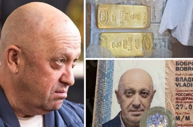 ოქროს ზოდები, ფულით სავსე ჩანთები, პასპორტები პრიგოჟინის ფოტოთი და სხვადასხვა სახელებით - რა იპოვეს "ვაგნერის" ხელმძღვანელის შტაბის ჩხრეკისას
