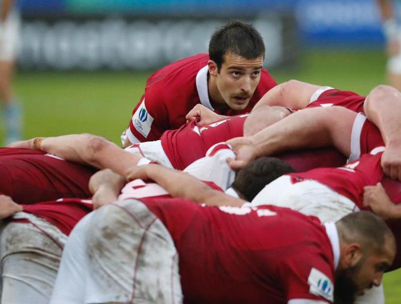 რაგბის 20-წლამდელთა ჩემპიონატის მეორე ტურში ქართველებმა არგენტინა გაანადგურეს - ფოტოები მოედნიდან და ზეიმი გასახდელში