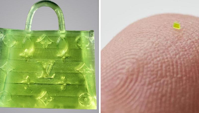 Louis Vuitton-ის მიკროსკოპული ჩანთა 60 000 დოლარად გაიყიდა - "იმდენად პატარაა, რომ თითის წვერზე დადებისასაც კი რთულია მისი დანახვა"