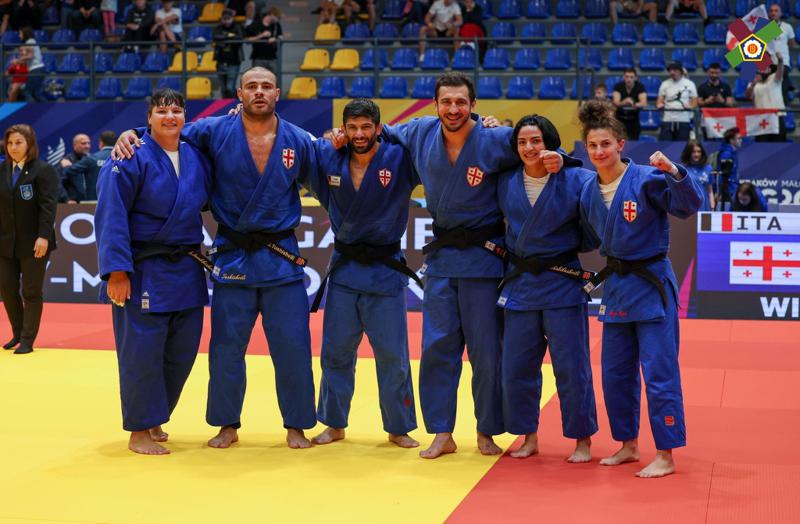 საქართველოს ძიუდოისტთა ნაკრები ევროპული თამაშების ჩემპიონია