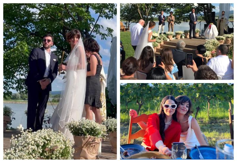 ულამაზესი ცერემონია კახეთში და მოძღვარი უკრაინის ეკლესიიდან - ფოტოები თამარ ჩერგოლეიშვილის ქალიშვილის ქორწილიდან