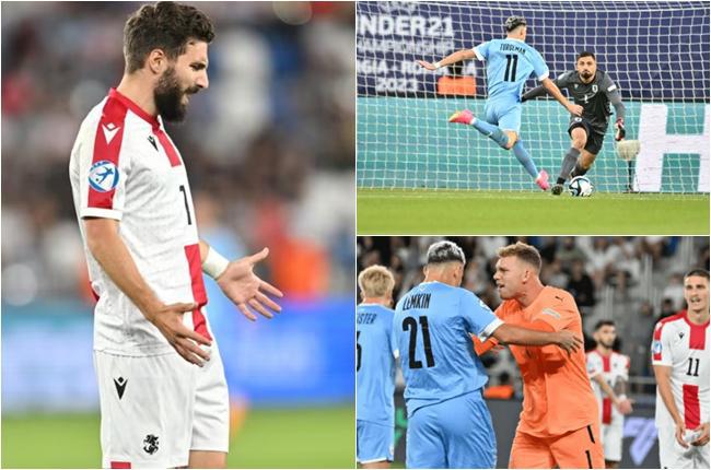 დასანანი მარცხი - საქართველოს ახალგაზრდული ნაკრები თერთმეტმეტრიანების სერიას ვერ გაუმკლავდა და ევროპის ჩემპიონატს გამოეთიშა