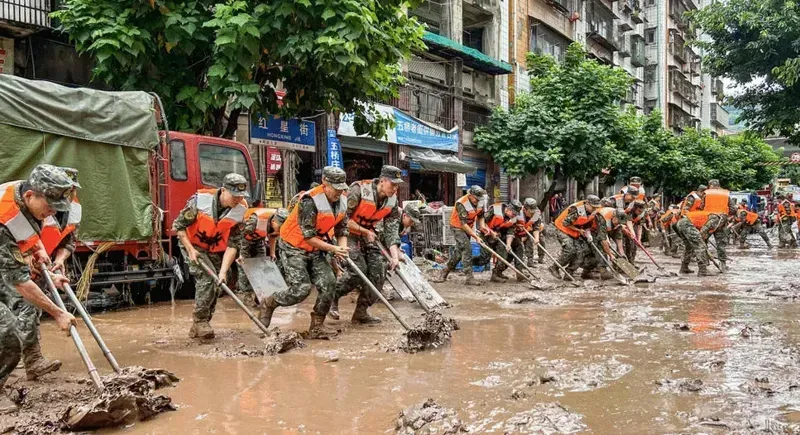 ჩინეთში წყალდიდობას მინიმუმ 15 ადამიანი ემსხვერპლა
