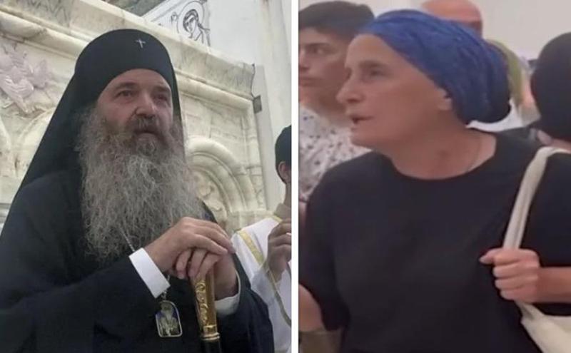 "ეს არ არის პოლიტიკური ამბიონი, შეიძლება ამაზე საუბარი?!" - მეუფე იაკობს მრევლის წევრი დაუპირისპირდა (ვიდეო)