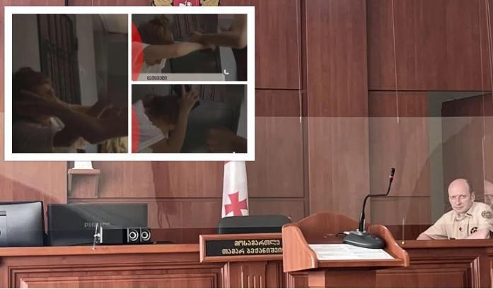 სექსუალური ძალადობის მსხვერპლ 13 წლის გოგონას ბებიას, ჟურნალისტზე ძალადობის გამო, 3000-ლარიანი გირაო შეეფარდა