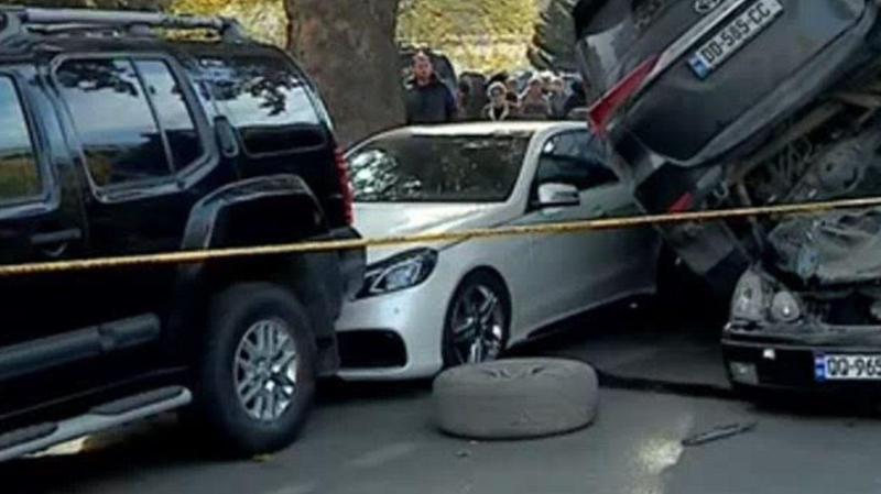 ავარია ავტობანზე, გორთან - დაზიანდა ათი ავტომობილი