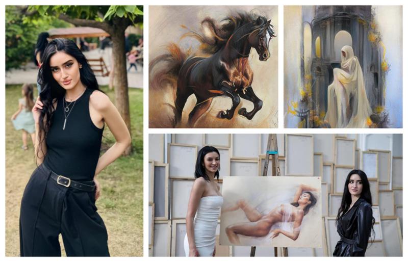 "ზუსტად მახსოვს ის ბედნიერების შეგრძნება, როცა მშობლებისგან გავიგე, ჩვენი შვილი მხატვარიაო" - ახალგაზრდა მხატვარი, რომლის ნამუშევრები დიდ აღფრთოვანებას იწვევს