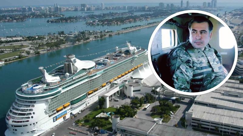 "აი, ასეთი ტერმინალის მშენებლობა შეაჩერეს ბათუმში... Royal Caribbean-ს ამერიკელი ტურისტები უნდა შემოეყვანა" - რას წერს მიხეილ სააკაშვილი