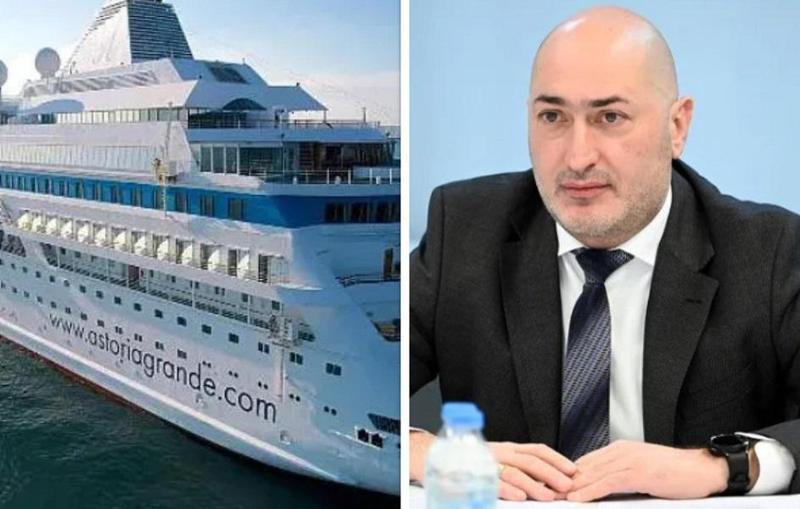 "პალაუს დროშის ქვეშ მცურავი საკრუიზო ლაინერი Astoria Grande სანქცირებული არ არის" - ეკონომიკის მინისტრის მოადგილე
