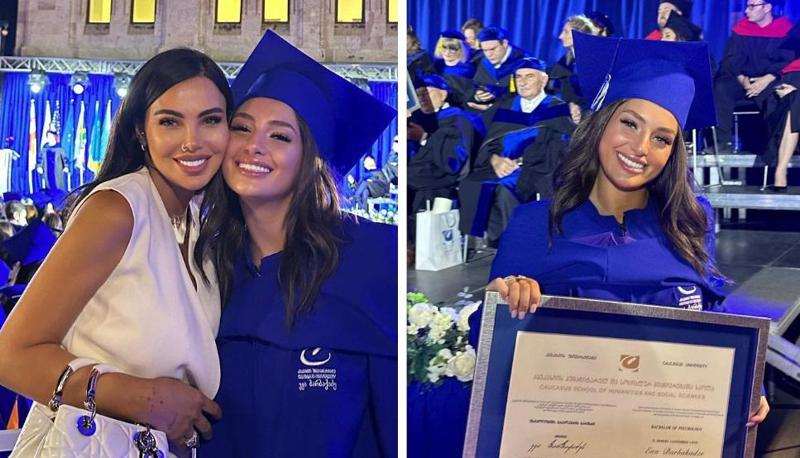 "ემოციური დღე იყო, რთული და საინტერესო 4 წელი" - რას წერს შორენა ბეგაშვილი შვილის შესახებ: ფოტოები ევა ბარბაქაძის გამოსაშვები საღამოდან