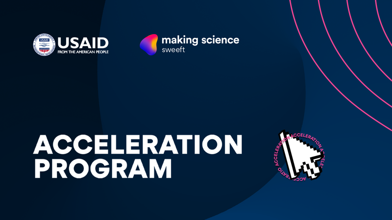 "მეიქინგ საიენს სვიფტი" (Making Science Sweeft)  აქსელერაციის პროგრამაზე აპლიკაციების მიღებას 1-ელი აგვისტოდან დაიწყებს