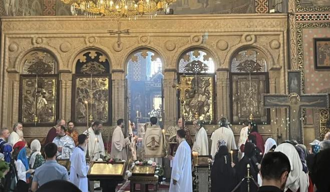 სიონის საკათედრო ტაძარში, ილიაობის დღესასწაულთან დაკავშირებით, წირვას პატრიარქი აღავლენს