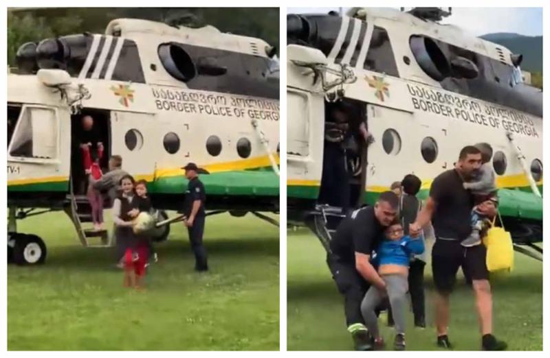 უახლესი კადრები სტიქიის ზონიდან - მაშველებმა კიდევ რამდენიმე ადამიანი უვნებლად გამოიყვანეს (ვიდეო)