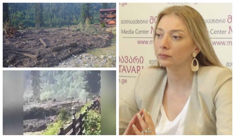 "რა უნდოდა კოტეჯებს ღვარცოფული მდინარეების პირას... არც ვჩერდები ხოლმე იქ" - თეა გოდოლაძე შოვის სტიქიაზე