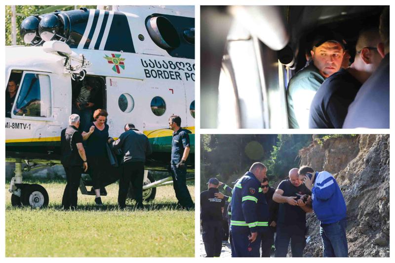 შსს ახალ ფოტოებს ავრცელებს: დაკარგული მოქალაქეების ოჯახის წევრები სტიქიის ეპიცენტრში იმყოფებოდნენ