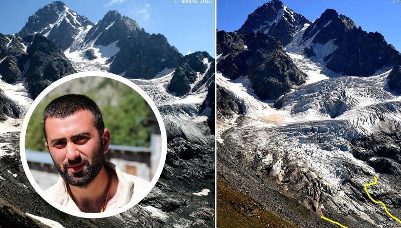 "ეს არის მყინვარი თბილისა, რომლის მიმდებარე ტერიტორიაზეც დაიწყო შოვის სტიქია. სურათების შედარება გვიჩვენებს მნიშვნელოვან შემცირებას" - რას ამბობს გლაციოლოგი