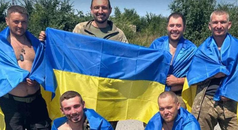 უკრაინამ რუსეთის ტყვეობიდან 22 სამხედრო დააბრუნა
