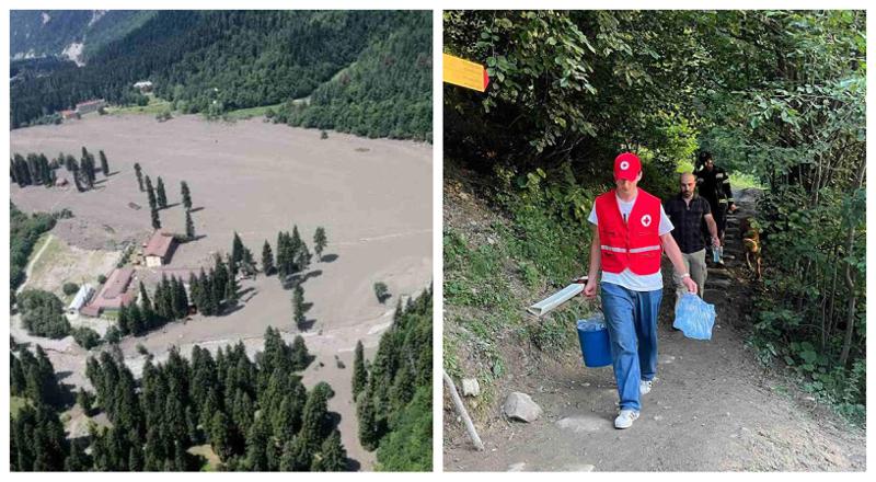 "აქ ყველა მდუმარედ მუშაობს... ერთი კაცი იყო მოსული ცოლის ამოსაცნობად, ჩემი ცოლი არ არისო, არ სჯეროდა მომხდარი" - რას ჰყვება 18 წლის მოხალისე სტიქიის ზონიდან?