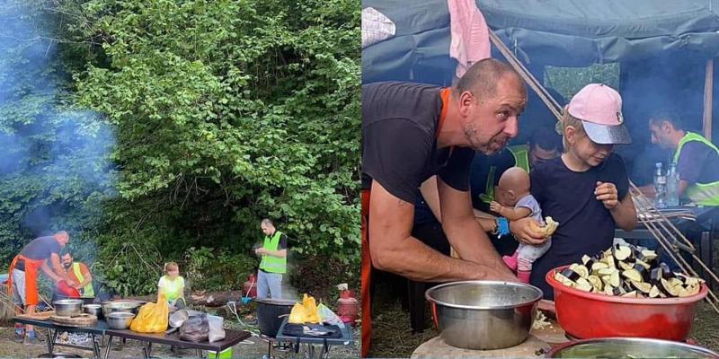 "ჩეხი მზარეული, რომელიც შოვის სტიქიისას  გადარჩა და მაშველებმა გამოიყვანეს, ადგილზე დარჩენილა და 400 კაცისთვის კერძებს ამზადებს" - რა ინფორმაცია ვრცელდება გადარჩენილზე