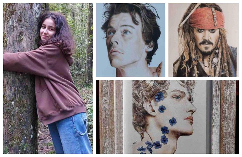 "აფრიკაში გავიზარდე, ირგვლივ საოცარი სილამაზეა... ბუნება მიყვარს, მაგრამ უმეტეს დროს ოთახში, ხატვაში ვატარებ" - ქართველი გოგონა დიდი ნიჭით და ნამუშევრები, რომელიც ხალხს აღაფრთოვანებს