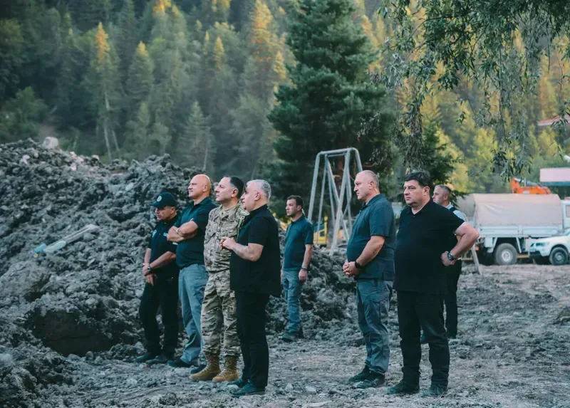 ონის მუნიციპალიტეტში, სტიქიის ზონაში სამძებრო სამუშაოები დილიდან განახლდა - შსს