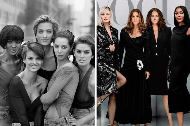 ფოტო, რომელმაც ხელი შეუწყო 5 გოგონას ეპოქის ყველაზე საკულტო და გავლენიან მოდელებად ქცევას და ფოტოსესია ისევ "ვოგისთვის"  33 წლის შემდეგ