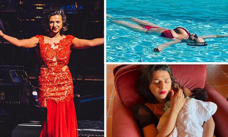 ორსულობა და შთამბეჭდავი ფორმა მშობიარობის შემდეგ - ხატია ბუნიათიშვილის ზაფხული და ფოტოები, რომლებიც პიანისტის ფანებს აღაფრთოვანებს