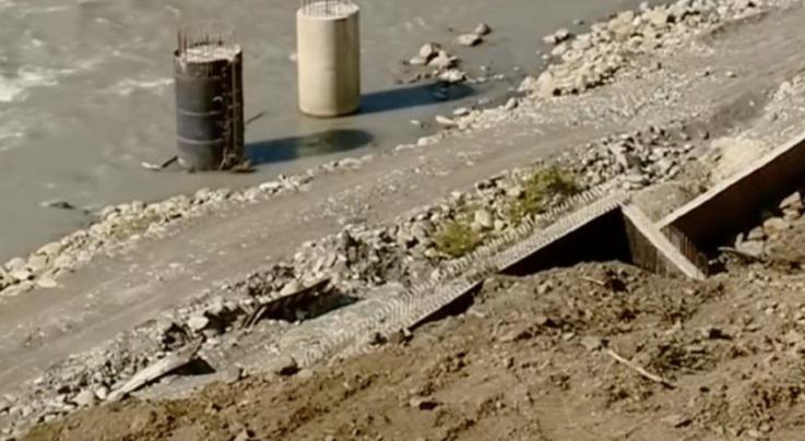 უახლესი ცნობები ონიდან, სადაც ხიდის მშენებლობისას მიწის ფერდობი ჩამოიშალა - რა ვითარებაა ამ დროისთვის ადგილზე