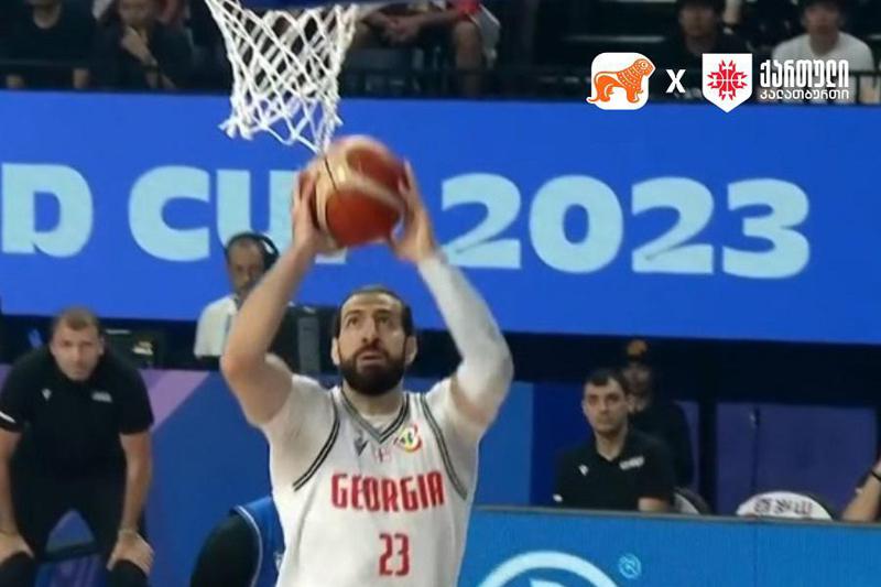 ქართველი კალათბურთელების სოლიდური უპირატესობა ვენესუელასთან - როგორ დასრულდა პირველი ტაიმი