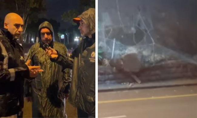 "კონტრაქტორს უკვე გადმოჰყავს ტექნიკა და მთელი ღამე გაგრძელდება სამუშაოები" - რას აცხადებენ თბილისის მერიაში თამარაშვილზე  კლდის მასის ჩამოშლაზე