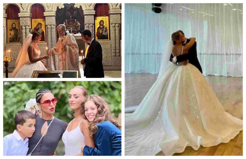 ულამაზესი პატარძალი დედოფლური კაბით - ფოტოები მარიამ მათიაშვილის ქორწილიდან