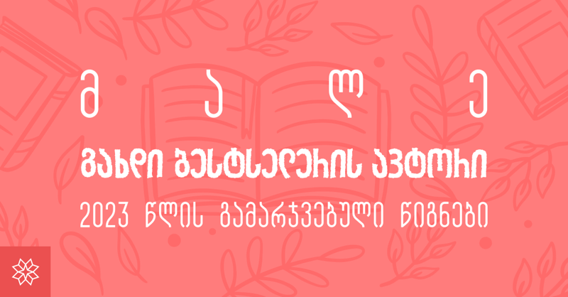 "პალიტრა L-ის" კონკურსის "გახდი ბესტსელერის ავტორი 2023" გამარჯვებული წიგნები შემოდგომაზე გამოიცემა