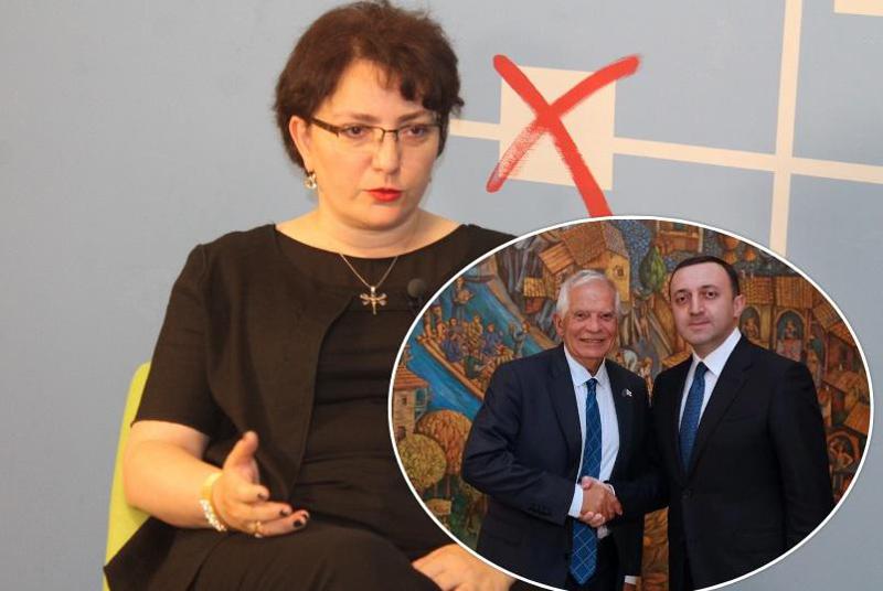 "ღარიბაშვილს ბორელისთვის ერთადერთი, რაც დარჩა სათქმელი, იყო: "წამოდი თუ გინდა ქურდთან ავიდეთ და იქ გავარჩიოთ ეს საკითხი“ - თინა ხიდაშელი