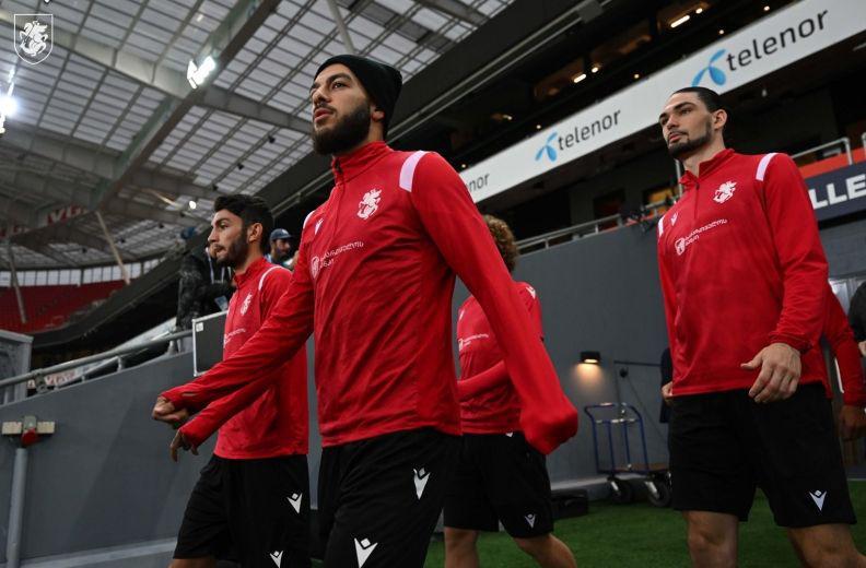 ნორვეგია-საქართველო: სანიოლმა სასტარტო შემადგენლობა დაასახელა