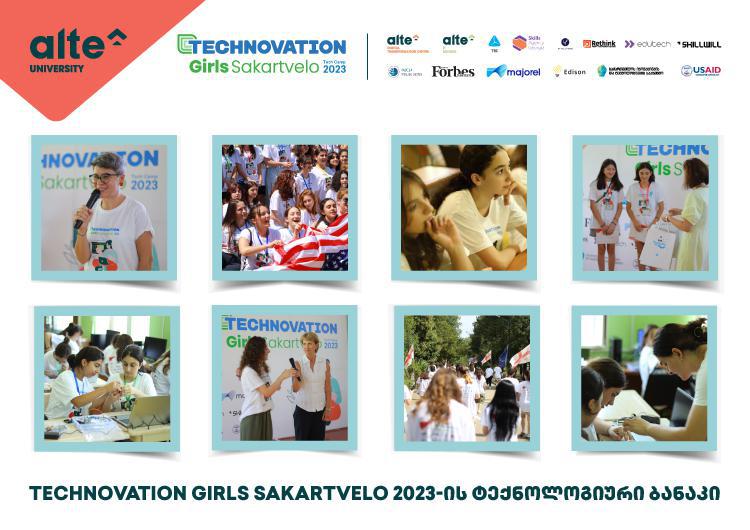 Technovation Girls Sakatvelo 2023-ის ტექნოლოგიური ბანაკი დასრულდა