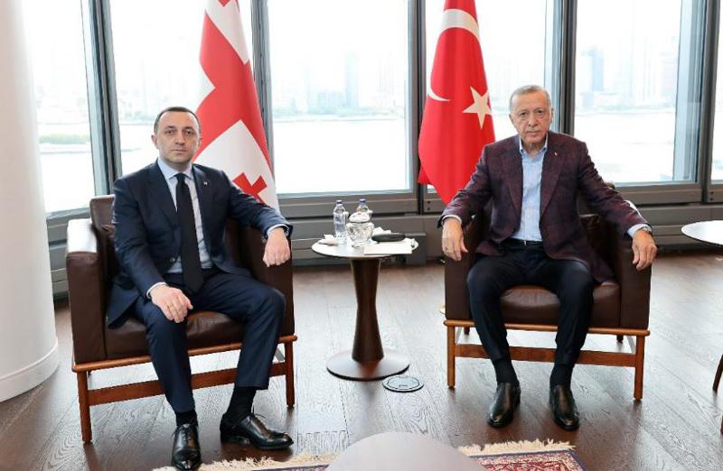 ირაკლი ღარიბაშვილი  რეჯეფ თაიფ ერდოღანს შეხვდა - რა საკითხებზე იმსჯელეს მხარეებმა