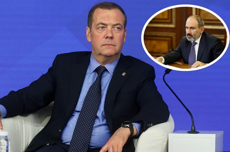 "მან გადაწყვიტა რუსეთისთვის დაებრალებინა თავისი უღიმღამო დამარცხება... გამოიცანით, რა ბედი ელის მას" - მედვედევის რიტორიკული პოსტი ფაშინიანზე