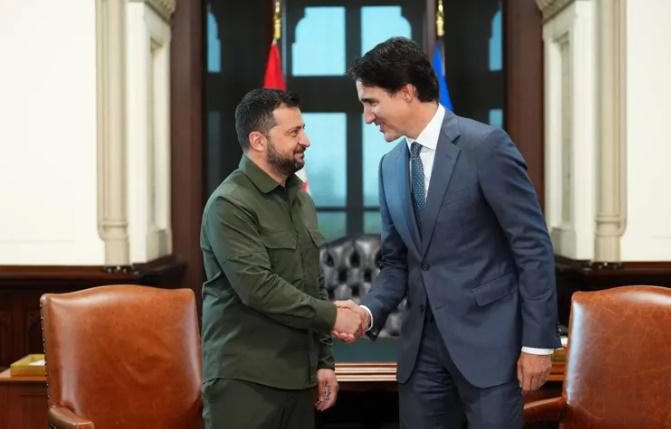 50 ჯავშანმანქანა და F-16 ტიპის საბრძოლო თვითმფრინავები: კანადა უკრაინას 480 მილიონი დოლარის დახმარების პაკეტს გადასცემს