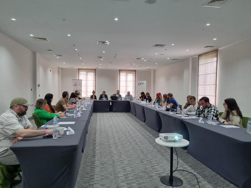 საარჩევნო ტექნოლოგიებზე მედიის წარმომადგენლებთან შეხვედრა გაიმართა