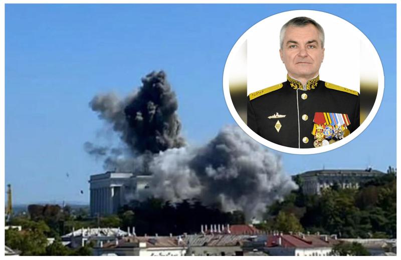 ოკუპანტების დიდი დანაკარგი: რუსეთის შავი ზღვის ფლოტის შტაბზე თავდასხმას 34 ოფიცერი ემსხვერპლა, მათ შორის ფლოტის მეთაური