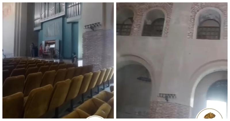 "ბიჭვინთის ტაძარში საკონცერტო დარბაზია მოწყობილი... ქართული ეკლესია რუსულ ყაიდაზე თეთრად გადაღებეს" - შემაშფოთებელი კადრები აფხაზეთიდან (ვიდეო)