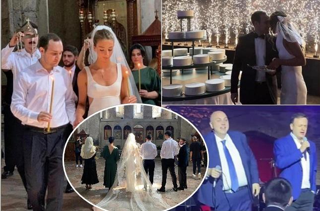 თავდაცვის მინისტრის ვაჟის გრანდიოზული ქორწილი კახეთში - პარლამენტის და მთავრობის ამღერებული წევრები, შოუბიზნესის წარმომადგენლები და სხვა ცნობილი სტუმრები (ფოტოები)