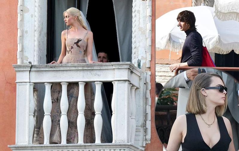 "დედოფლის გამბიტის" ვარსკვლავის ქორწილი ვენეციაში - ანია ტეილორ ჯოის კაბა და გრანდიოზული ცერემონია (ფოტოები)