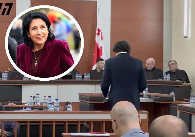 "ხომ იარა კონსტიტუციის დარღვევით, რომ ვერ მივიღოთ სტატუსი, გადადგება? - რა თქმა უნდა, არ გადადგება იმიტომ, რომ პასუხისმგებელიც არ არის" - კობახიძე