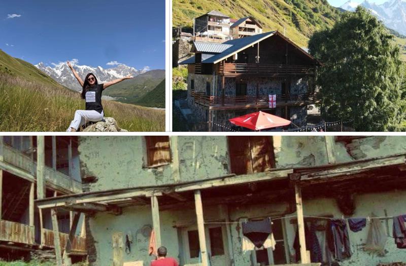 ნანგრევებიდან აღმდგარი სახლი სვანეთში: როგორ შესძინეს გასვიანებმა ახალი სიცოცხლე წინაპრების ნასახლარს - "ღამის გასათევი გვენატრებოდა იქ"