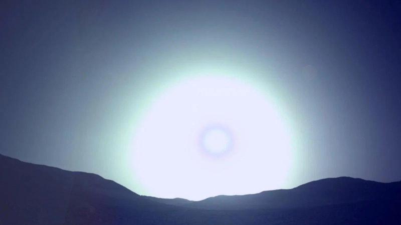 ცისფერი დაისი მარსზე - მზის ჩასვლის საოცარი ფოტოები წითელი პლანეტიდან